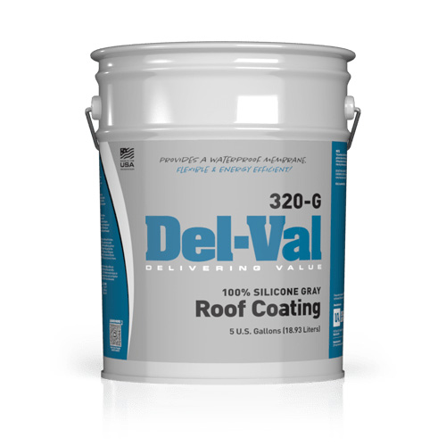 Coating- Del Val Silicone- Grey - Mt Elliot