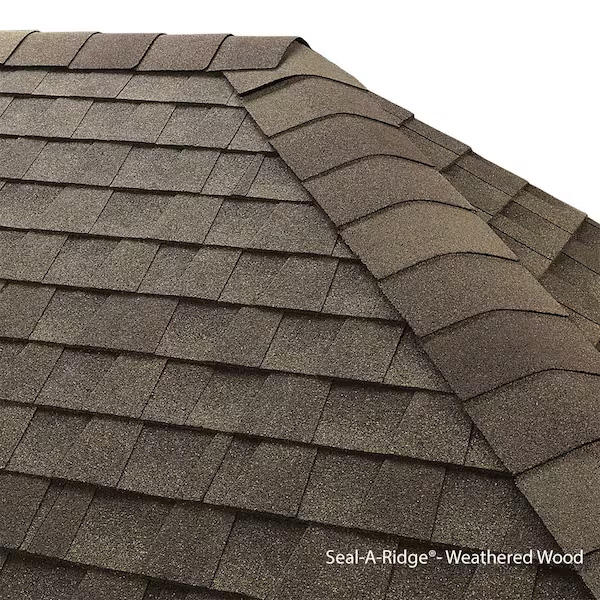 Gaf Seal-A-Ridge- Weathered Wood/Sierra - Mt Elliot