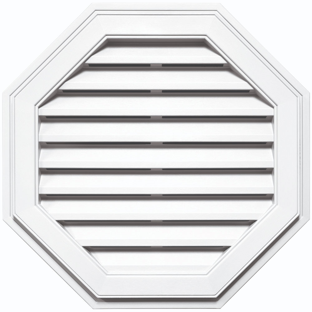 Gable Vent White - Mt Elliot