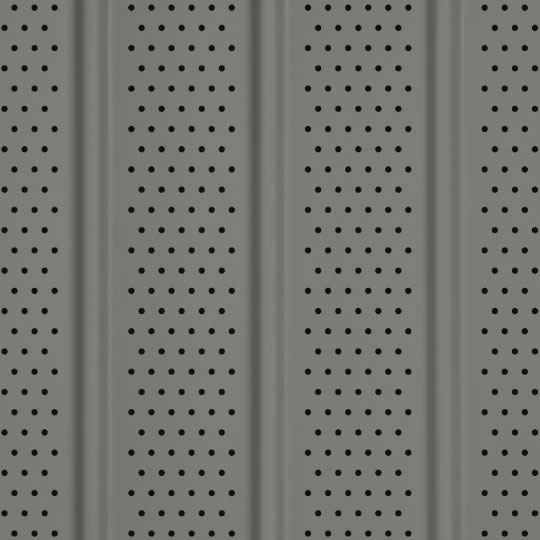 Soffit Vented T-4 Graphite Grey - Mt Elliot